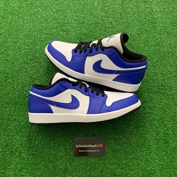 🔵*NEW* Air Jordan 1 Low “Game Royal” (Sz 11.5) - Picture 2 of 11